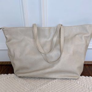 Pottery Barn Kids Vegan Leather Diaper Bag